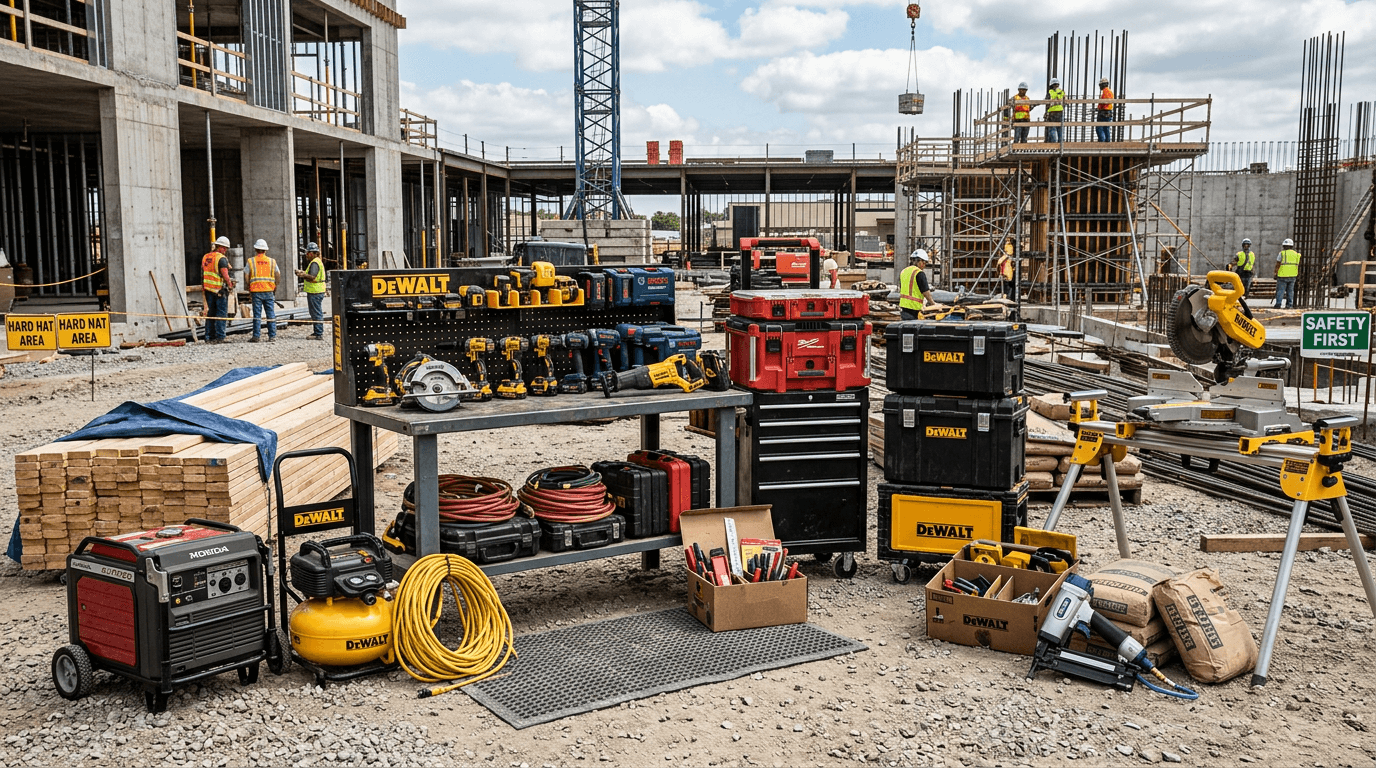 Professional restoration and remodeling equipment